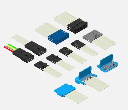 CJT 1.27mm pitch wire to board connector A1275 series